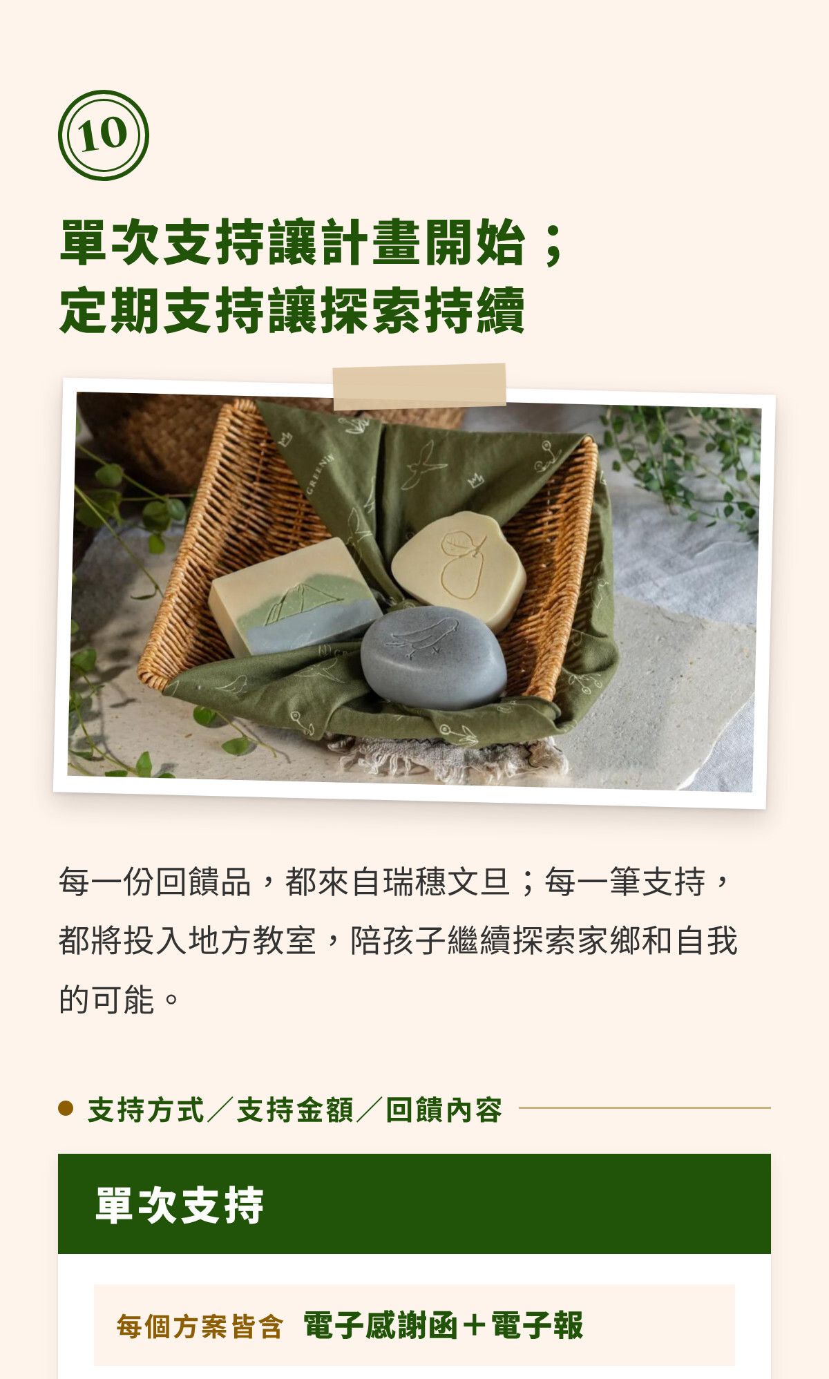 第十章｜單次支持讓計畫開始；定期支持讓探索持續（1）